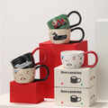 11.5oz Novelty Cute Big Handle Ceramic Coffee Mug