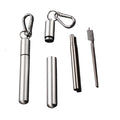 Stainless Steel Telescopic Straw Set