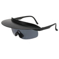 Oversized Bicycle Visor Hat Sport Sunglasses