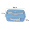 Eco-Friendly Wheat Straw Lunch Box with Cutlery