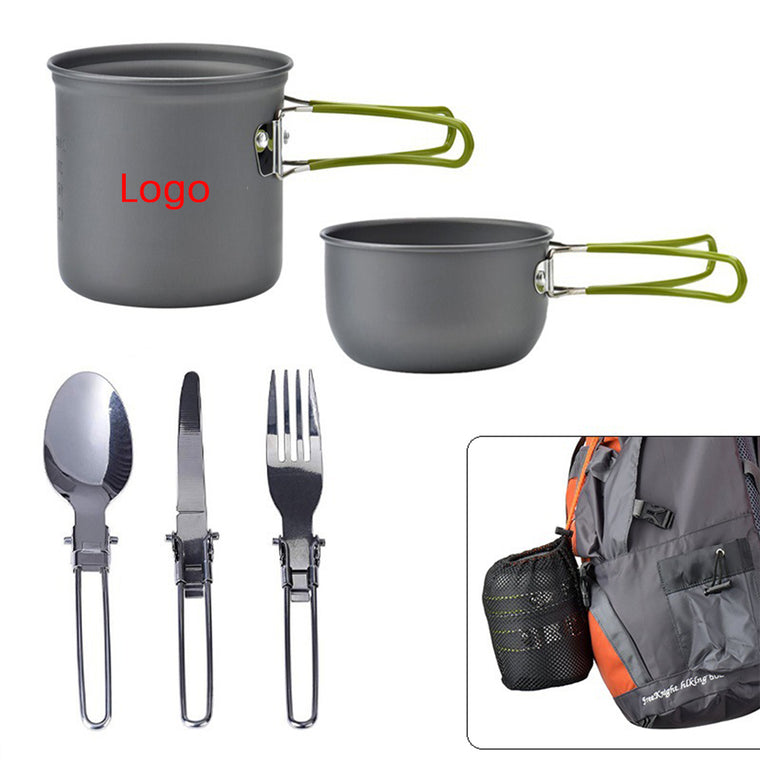 Portable Outdoor Camping Pot Cookware Set