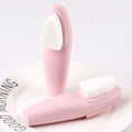 Pink Dual-Sided Silicone Face Cleansing Brush