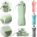 20 Oz. Collapsible Silicone Foldable Water Bottle with Straw