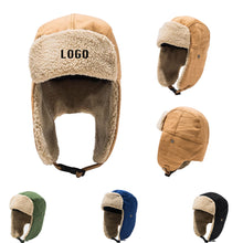 Warm Cotton Fleece Ear Protection Pilot Hat