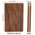 Portable Wood Business Card Holders