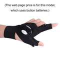 Hands-Free LED Flashlight Gloves/ Half Finger Gloves