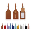 Pu Luggage Tag With Air Tag Holder