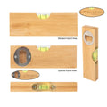 Wooden Spirit Level With Bottle Opener