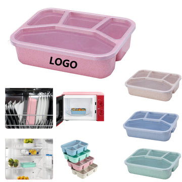 4-Compartment Reusable Food Storage Container