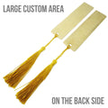 Brass Bookmark Ruler With Tassel