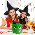 Led Halloween Party Favor Bags With Pumpkin Smile Face