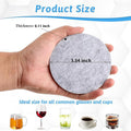 Round Absorbent Felt Cup Coaster