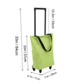 Foldable Shopping Cart with Wheels