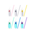 Reusable Silicone Straws With Travel Case