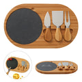 Bamboo Rock Cheese Board Set