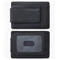 Genuine Leather Magnetic Money Clip Wallet