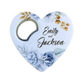 Portable Heart Shaped Beer Opener Magnetic Fridge Magnet