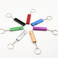 Quick Alert Outdoor Safety Survival Whistle W/Keychain