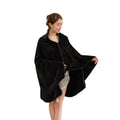 Milk Velvet Shawl Blanket Wearable Blanket Poncho Blanket