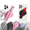 Silicone Adhesive Phone Case With Lipgloss Holder