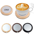 Round Desktop Usb Cup Warmer Coffee Mug Warmer For Office
