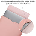 Leather Laptop Sleeve Case With Small Bag