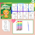 Children's Watercolor Coloring Book