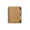Spiral-Bound Pocket Notebook With Pen Holder