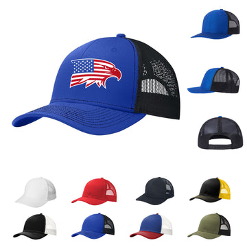 Six Panel Snapback Trucker Cap
