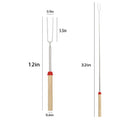Stainless Steel Telescopic Barbecue Stick