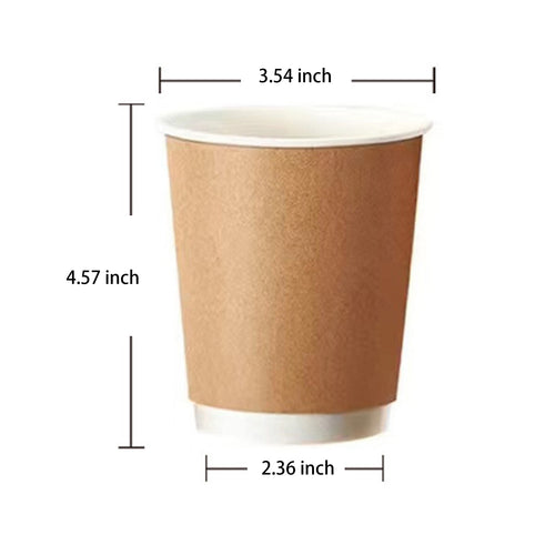 13.53 Oz Disposable Coffee Cups With Lids