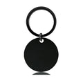Stainless Steel Metal Round Brand Keychain