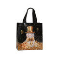 Christmas Non-Woven Shopping Tote Bag with Lamination