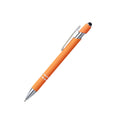 Custom Rubber Coated Stylus Ballpoint Pen