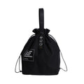 Insulated Lunch Bag With Drawstring Closure