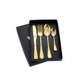 Stainless Steel 4 Piece Dinnerware Gift Set