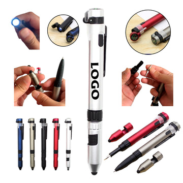 Multifunctional Screwdriver Tool Touch Screen LED Light Pen