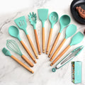12 Pcs Silicone Cooking Utensils Kitchen Utensil Set