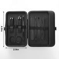10-Piece Black Nail Clipper Set