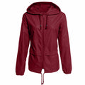 Raincoat Jacket Outdoor Hooded Windbreaker