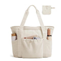 Foldable Tote Bag With Drawstring Bag