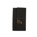 A6 Loose-Leaf Notebook With Binding Straps