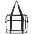 Clear Zippered Safety Tote Bag