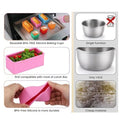 Multi-Function Reusable Silicone Container Snack Box For Kid