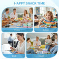 3-Compartment Wheat Straw Food Storage Containers