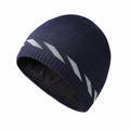 Reflective Silk Beanie Outdoor Night Work Knit Hats