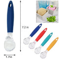 Silicone Handle Hanging Hole Ice Cream Piller Spoon