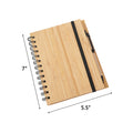 Eco-Friendly Bamboo Notebook & Pen