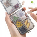 10-Compartment Double-Layer Pill Box