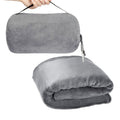 Portable Soft Travel Blanket Pillow